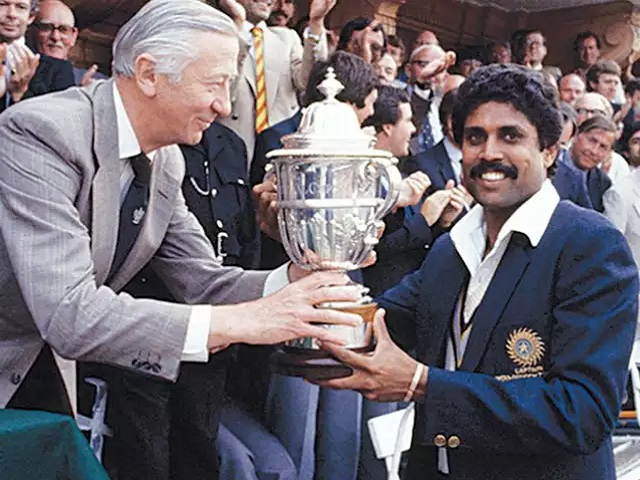 25 Jun 1983 India lifted cricket World Cup
