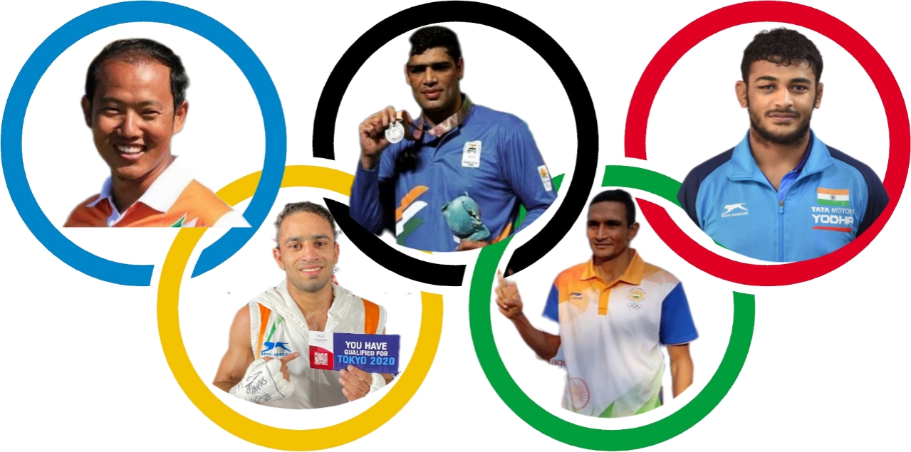 Indian Army Athletes in 2021 Tokyo Olympic.